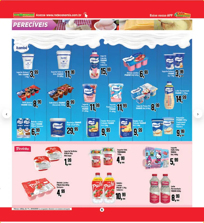 Encarte de Folhetos Redeconomia 19 de fevereiro até 20 de fevereiro 2026 - Pagina 6