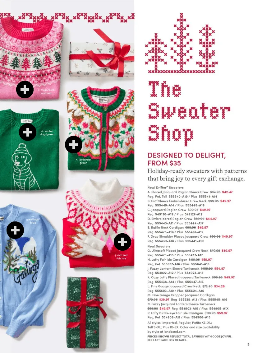 Weekly ad Land's End Sales from December 1 to December 16 2025 - Page 5