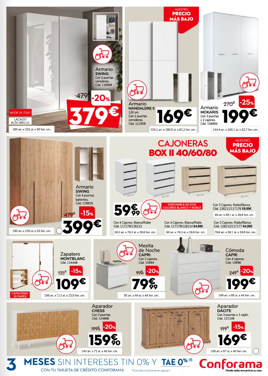 Catálogo de Conforama Ofertas 30 de julio al 26 de agosto 2026 - Página 6
