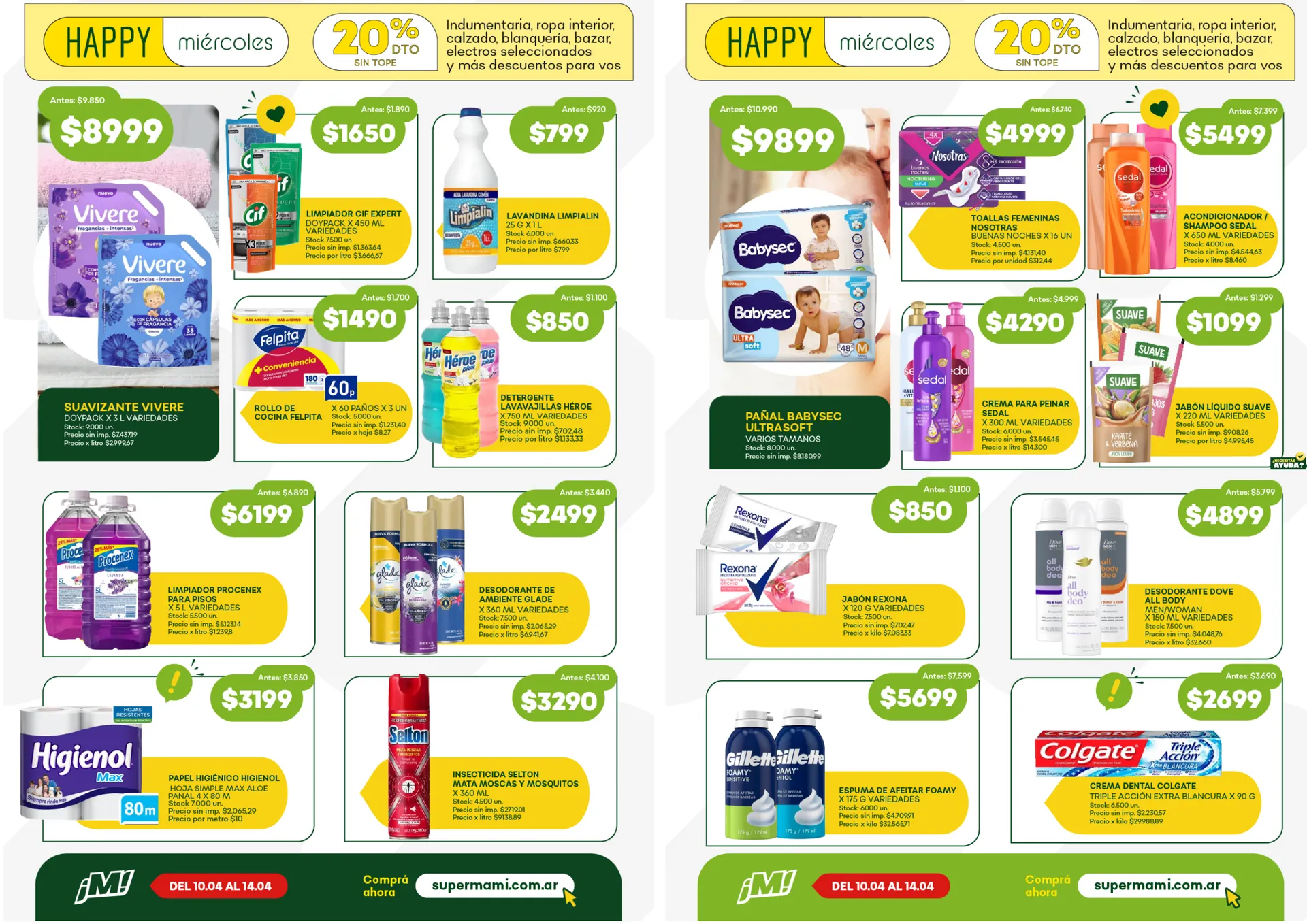 Ofertas de Ofertas Super Mami  10 de abril al 14 de abril 2026 - Página 6 del catálogo