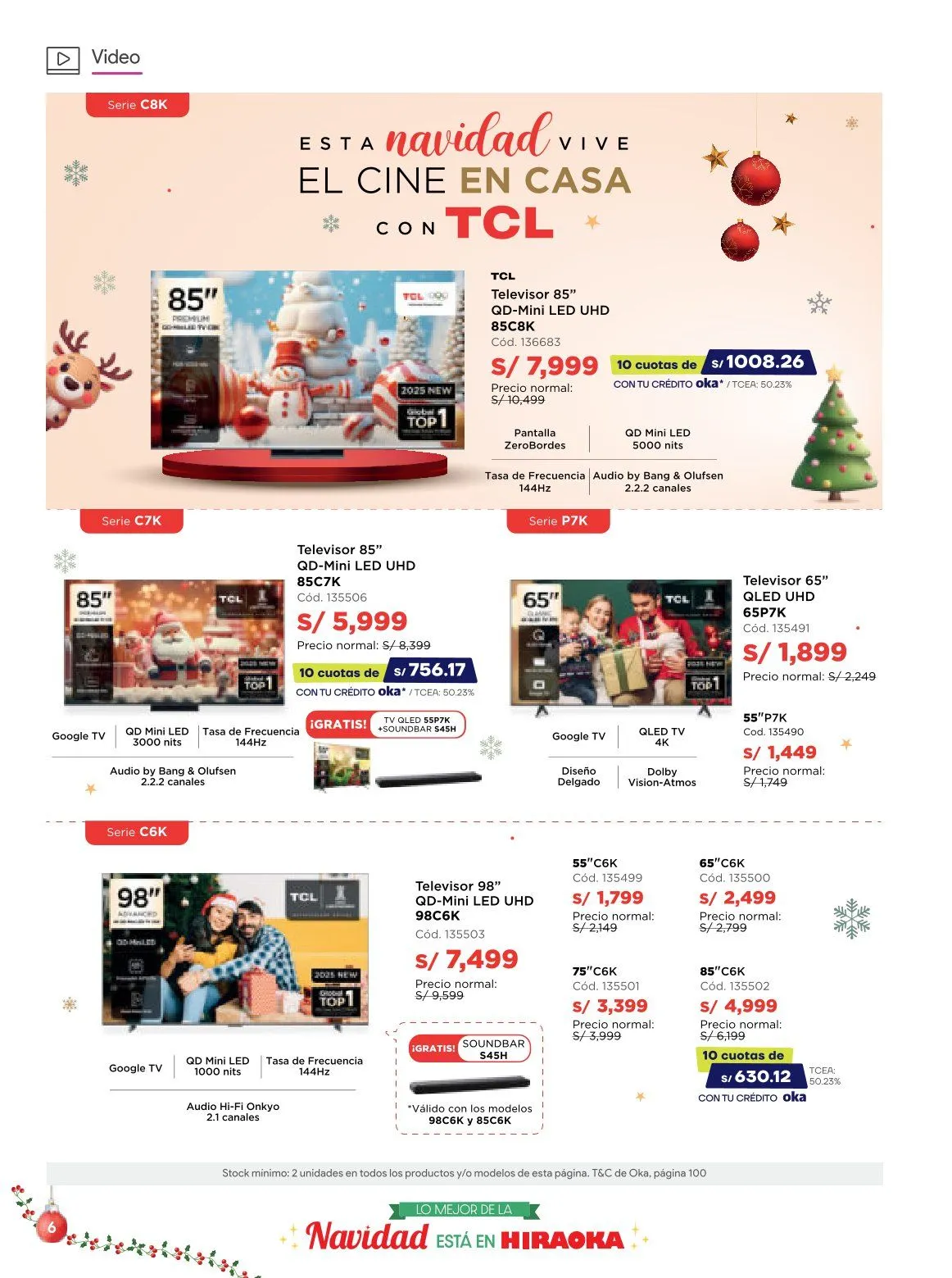 Catalogo de Hiraoka Ofertas 9 de diciembre al 31 de diciembre 2025 - Pag 6