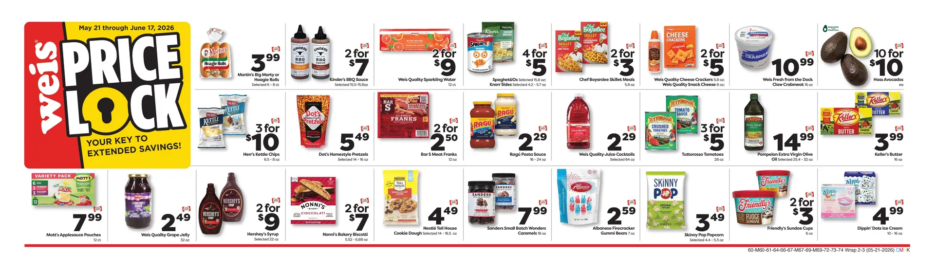 Weekly promotion Weis Sales spanning from May 21 to May 27 2026 - Page 6 for Catalogue 365