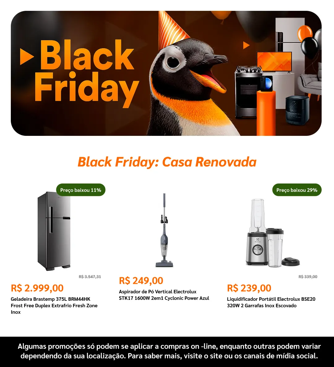 Encarte de Black friday  26 de novembro até 8 de dezembro 2025 - Pagina 5