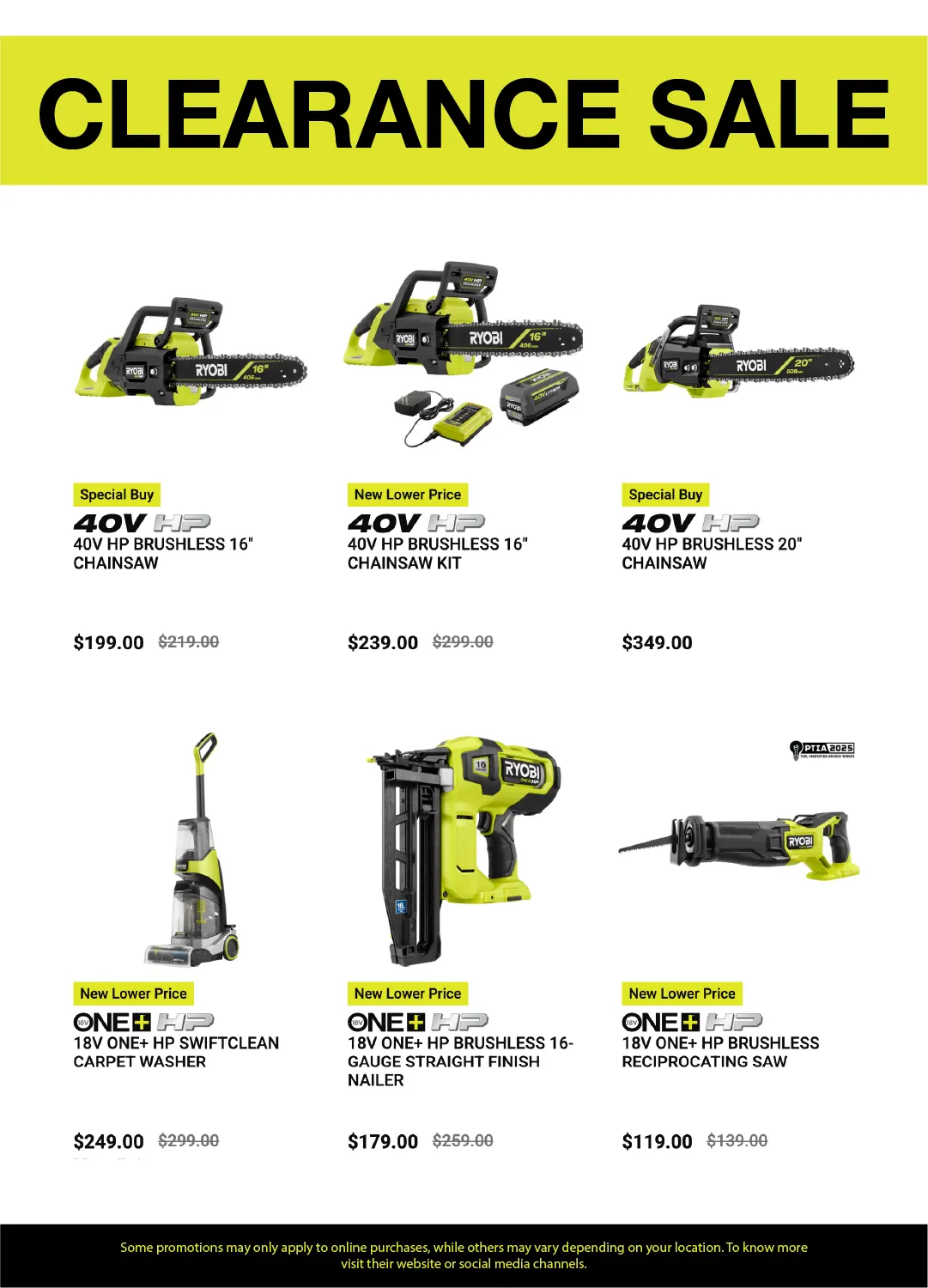 Weekly ad  Ryobi Sales from April 21 to May 10 2026 - Page 5
