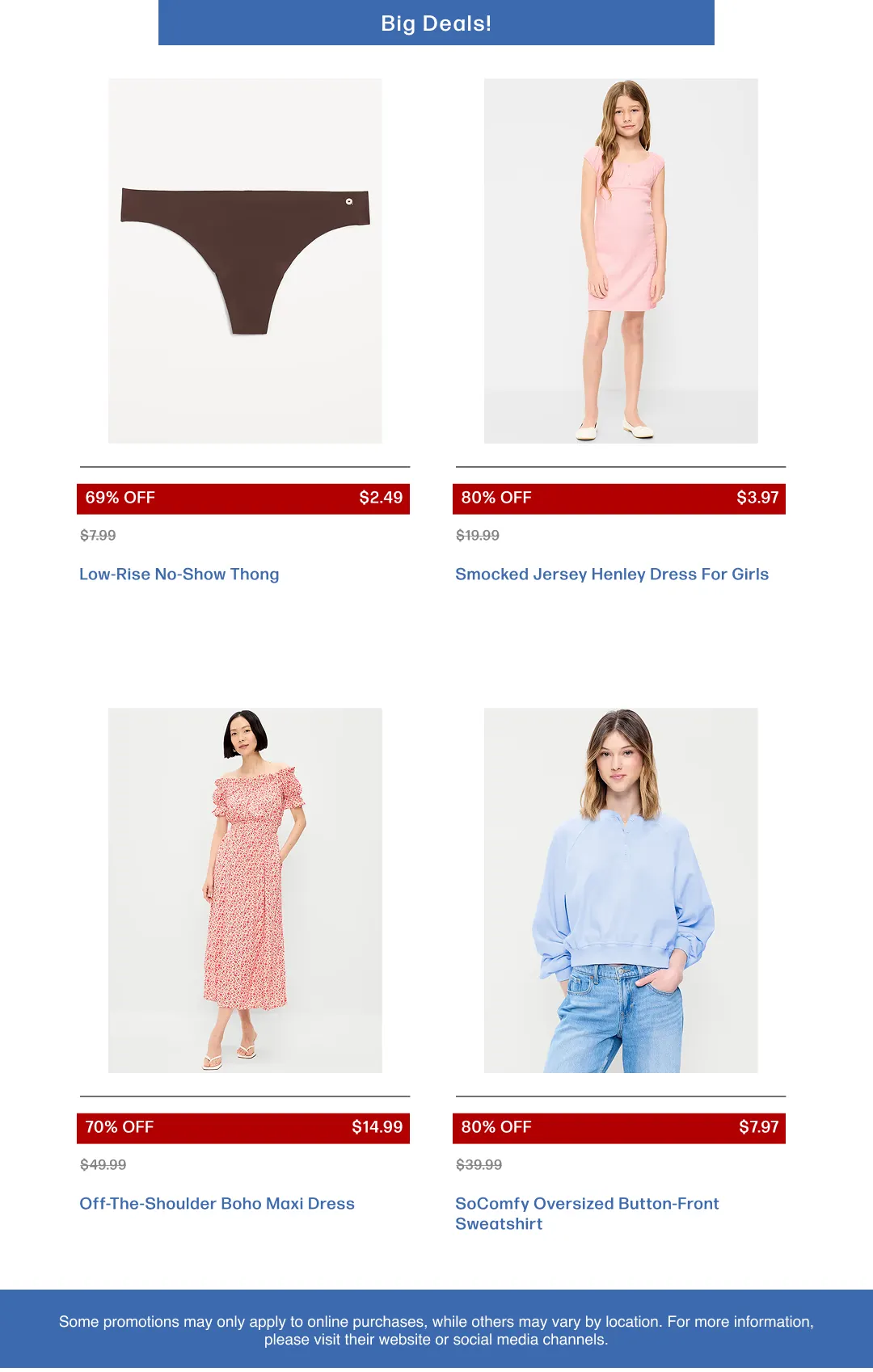 Weekly ad  Old Navy Sales from July 6 to July 20 2026 - Page 7