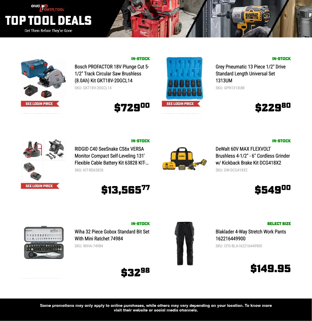 Weekly ad  Ohio Power Tool Sales from May 12 to May 26 2026 - Page 5