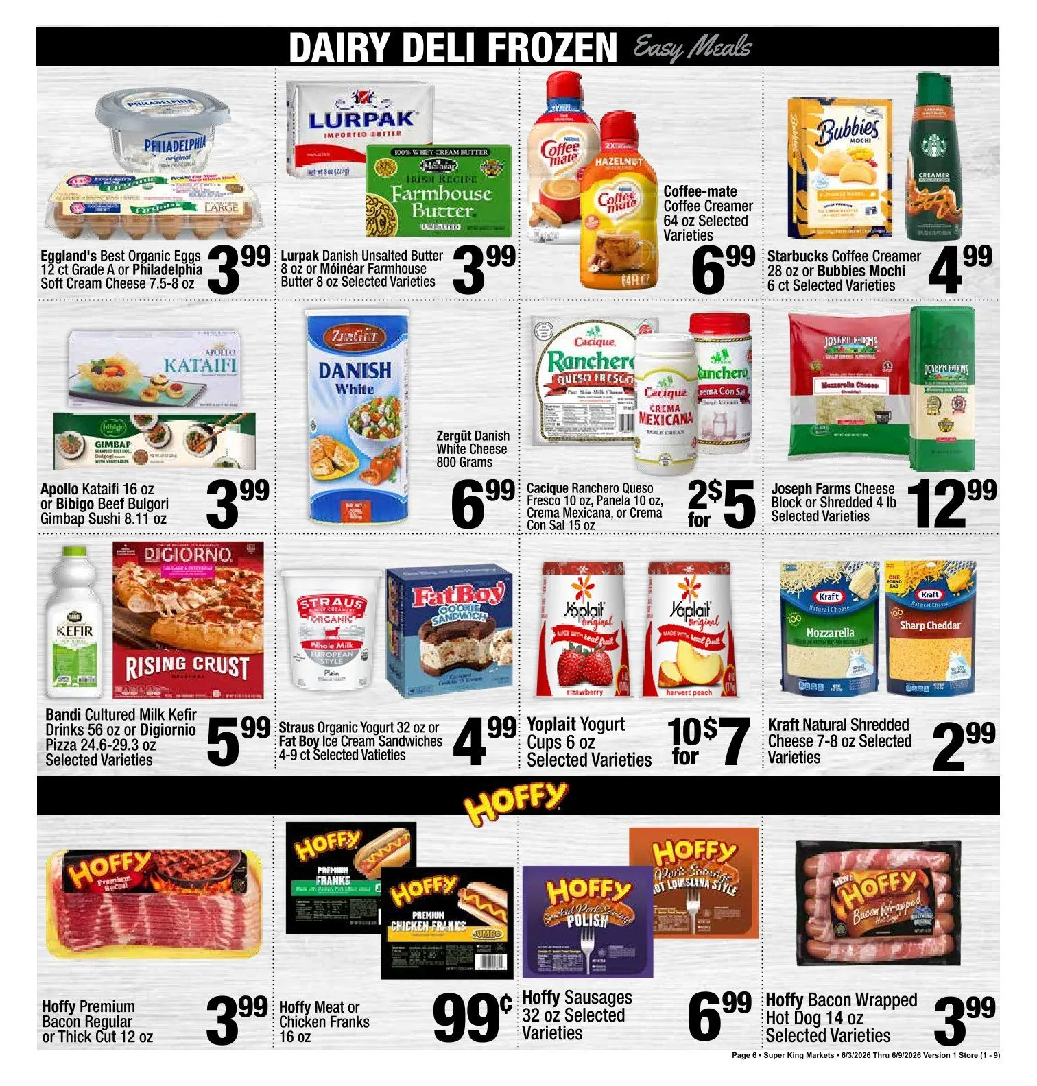 Weekly ad Super King Markets Sales from June 6 to June 9 2026 - Page 6