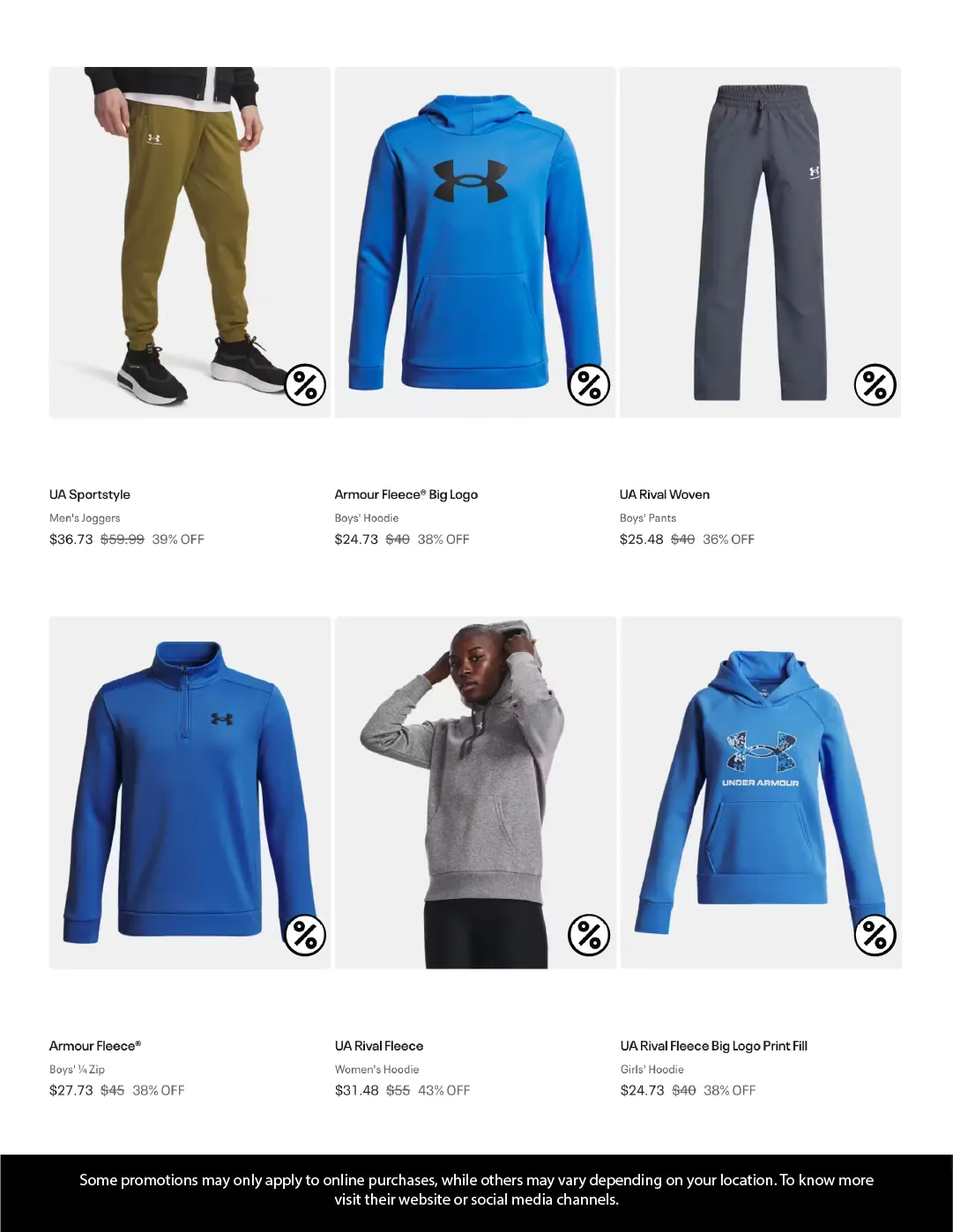 Weekly ad Under Armour Sales from November 20 to November 30 2025 - Page 5