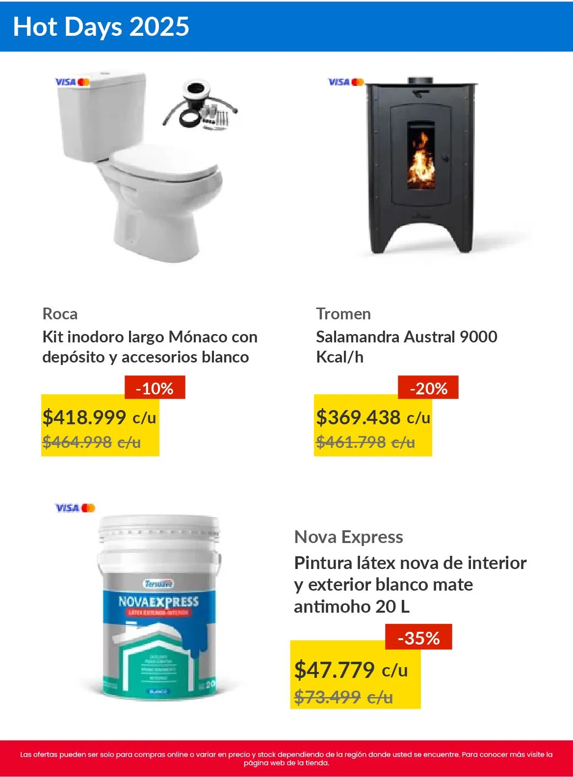 Ofertas de Dodimac Hot Sale 20 de mayo al 27 de mayo 2025 - Página 10 del catálogo