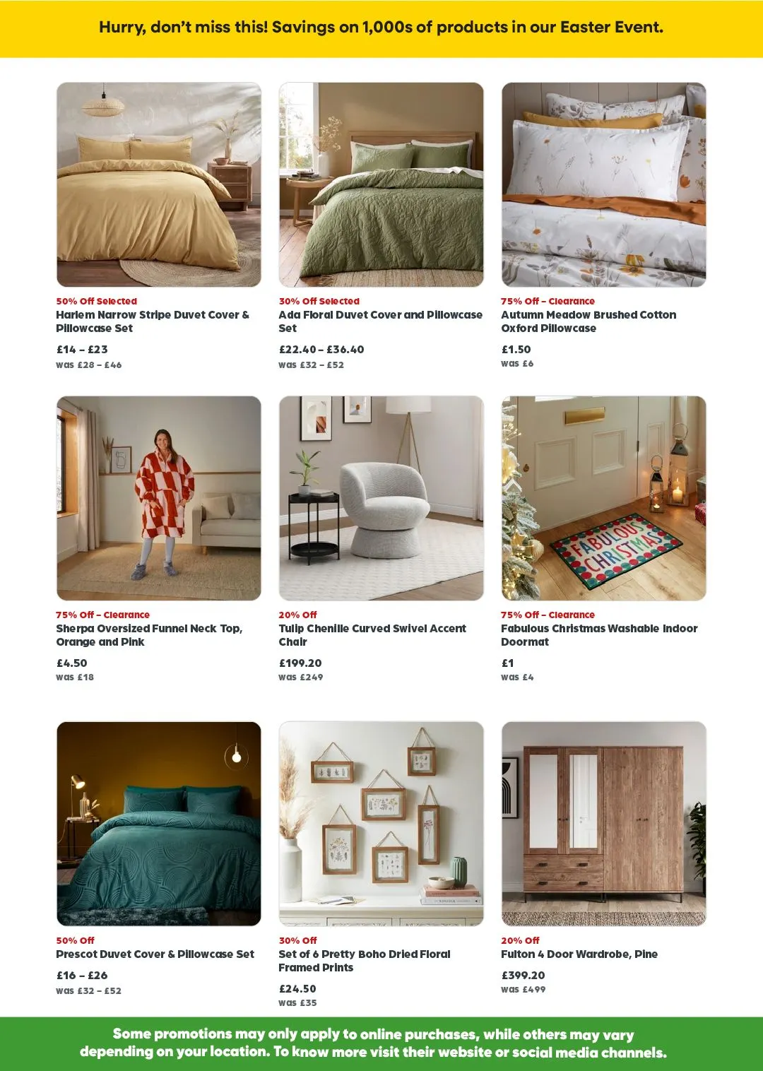 Dunelm Deals & discounts from 9 April to 23 April 2025 - Catalogue Page 3