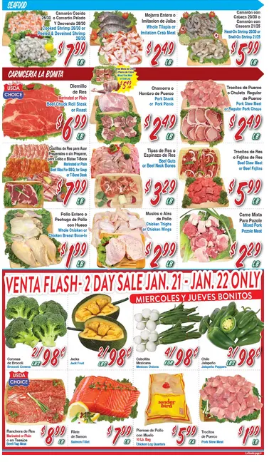 Weekly ad La Bonita Supermarkets Sales from January 21 to January 27 2026 - Page 6