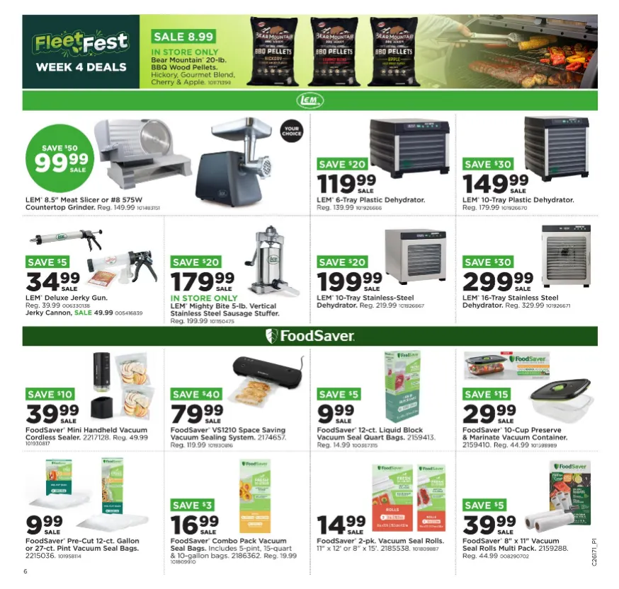 Weekly promotion Fleet Farm Sales spanning from April 20 to April 26 2026 - Page 6 for Catalogue 365