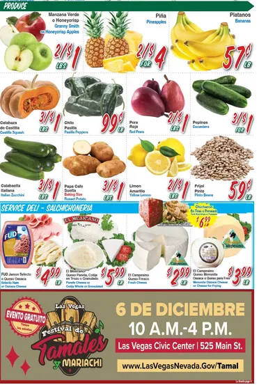 Weekly ad La Bonita Supermarkets Sales from December 3 to December 9 2025 - Page 6