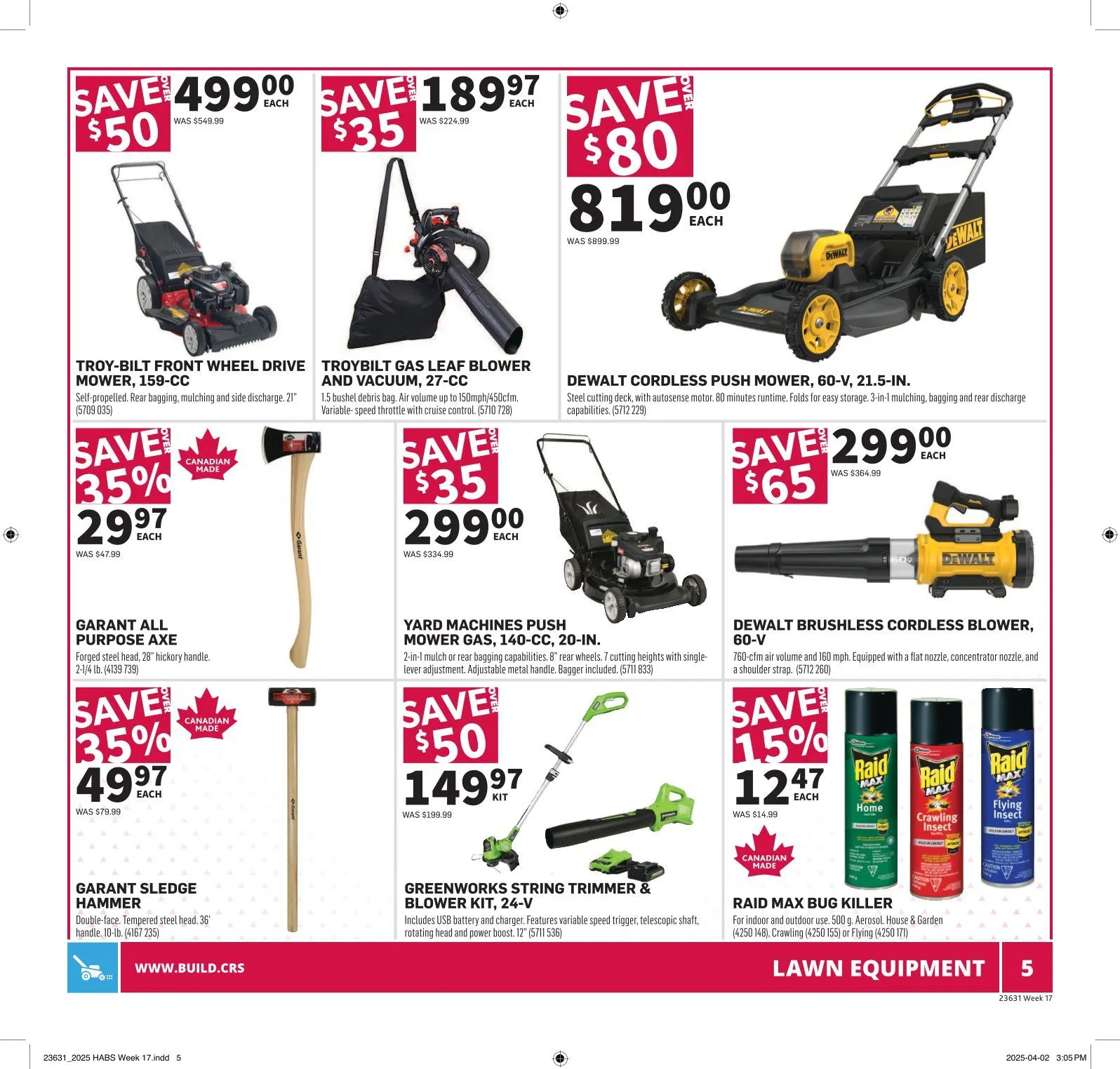 Flyer from April 17 to April 23 2025 - flyer page 6