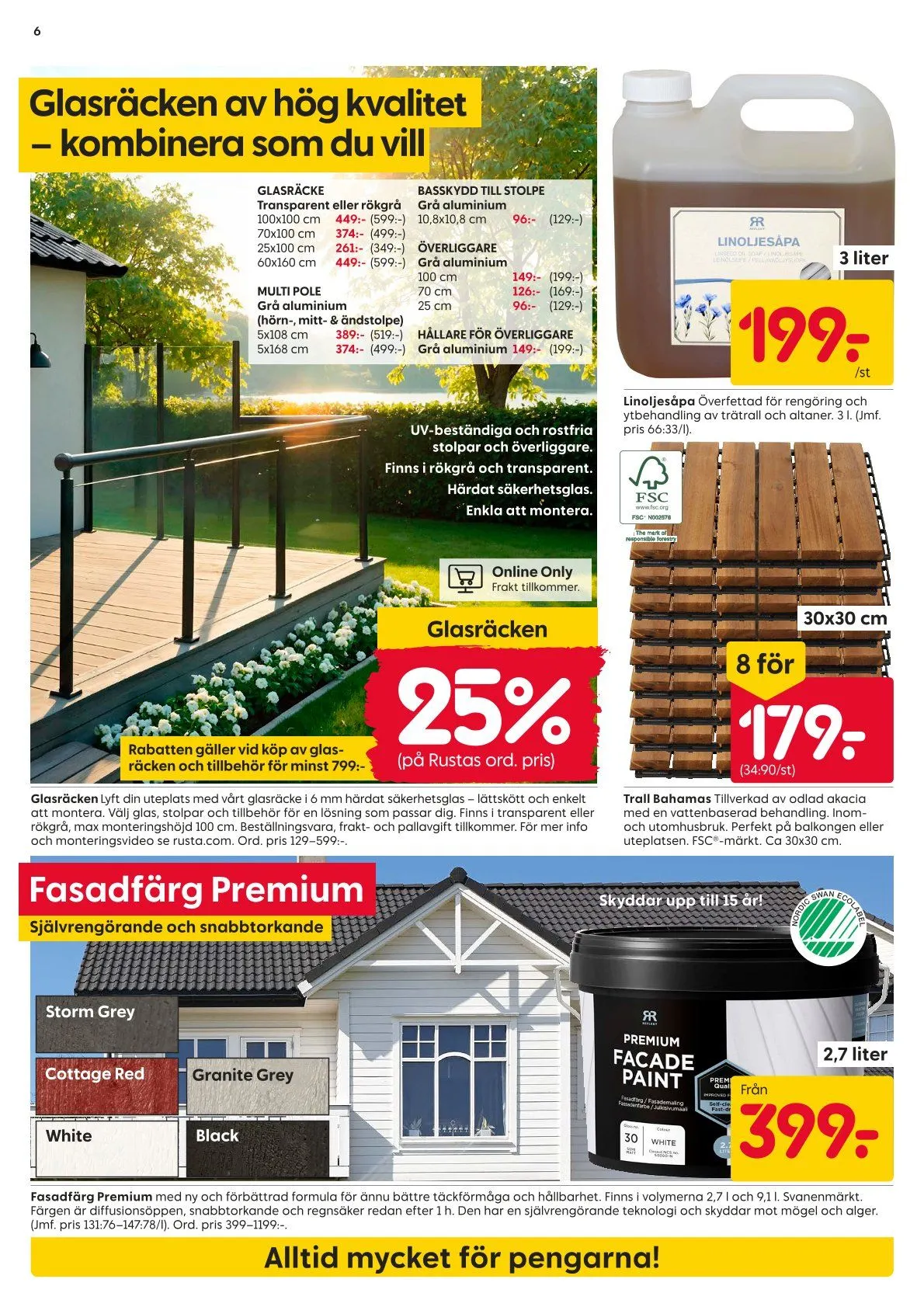  Rusta erbjudanden från 8 juni till 14 juni 2026 - Reklamblad sidor 6