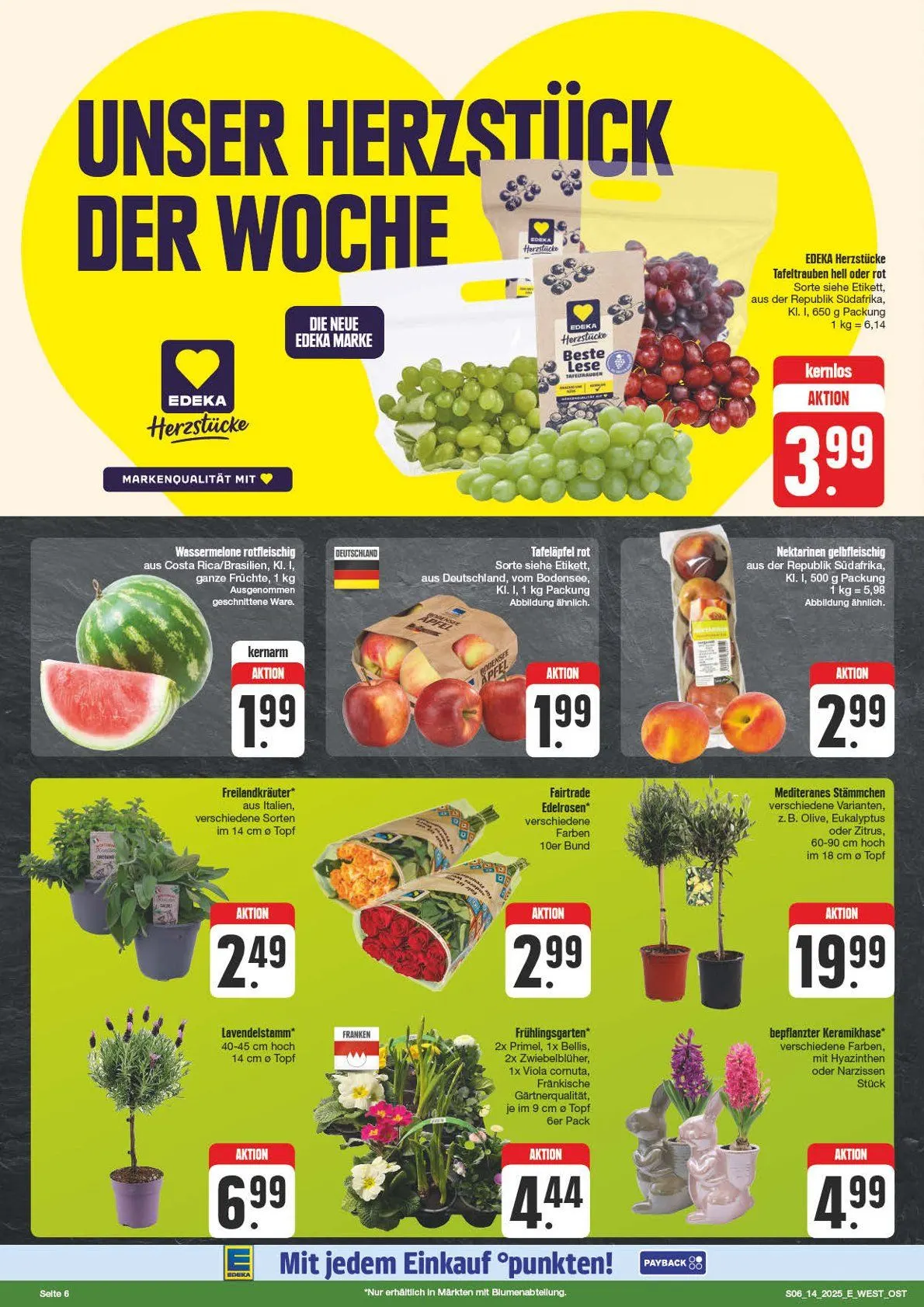 Edeka Prospekt von 31. März bis 5. April 2025 - Prospekt seite 6