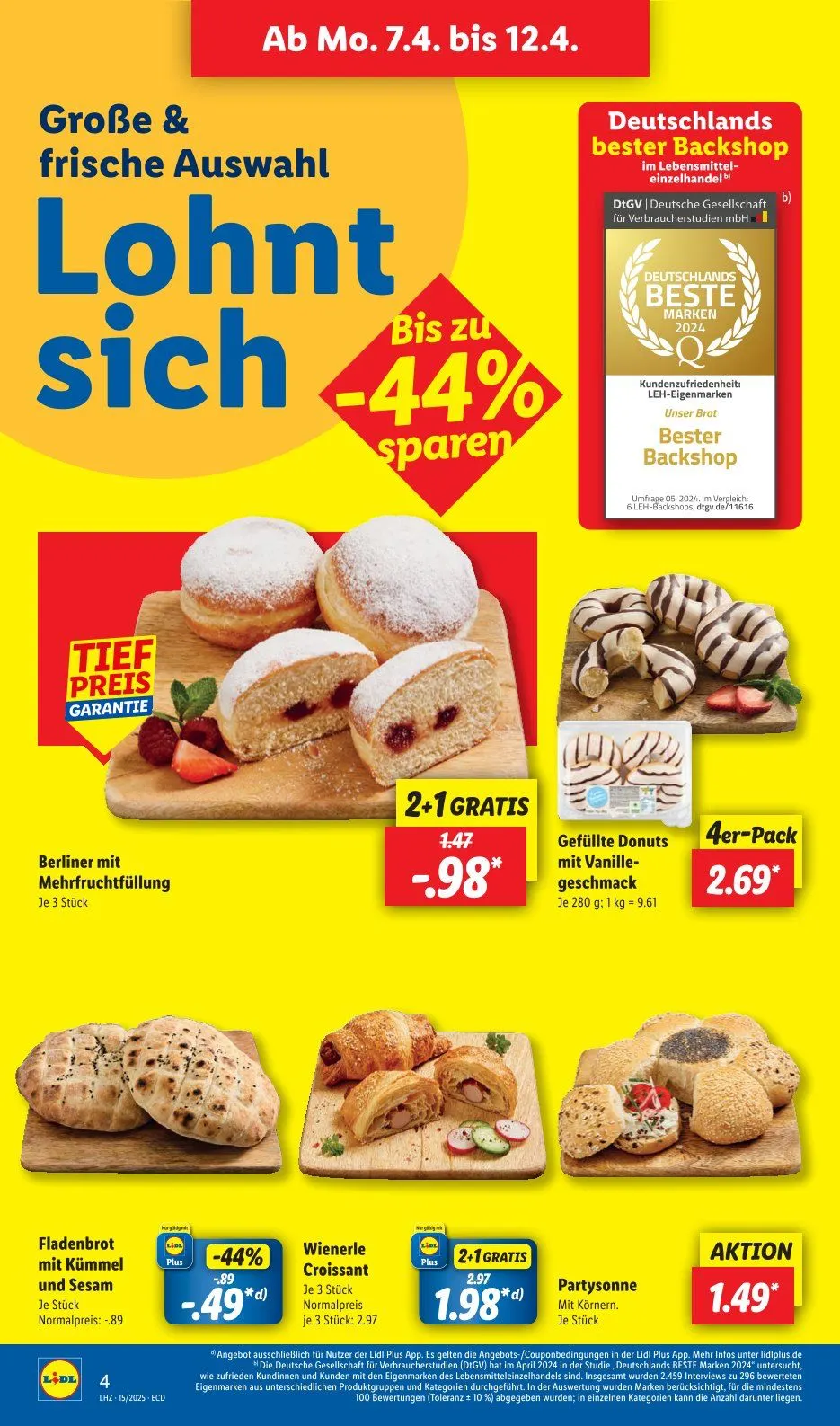 Lidl Prospekt von 7. April bis 12. April 2025 - Prospekt seite 6