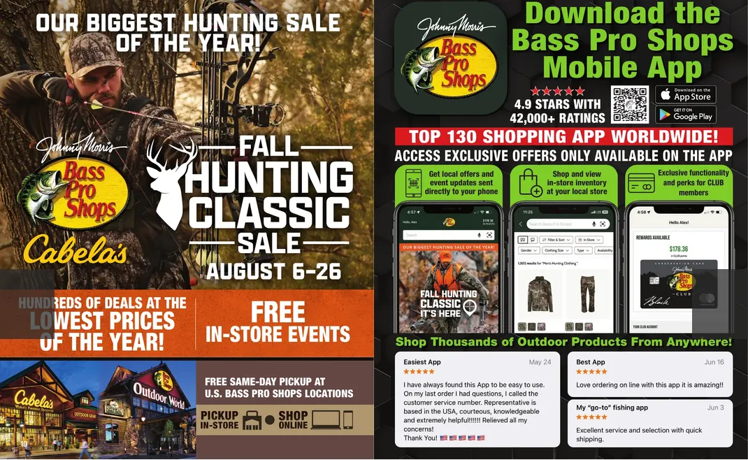 Weekly ad Bass Pro Shops Sales from July 27 to August 1 2026 - Page 6