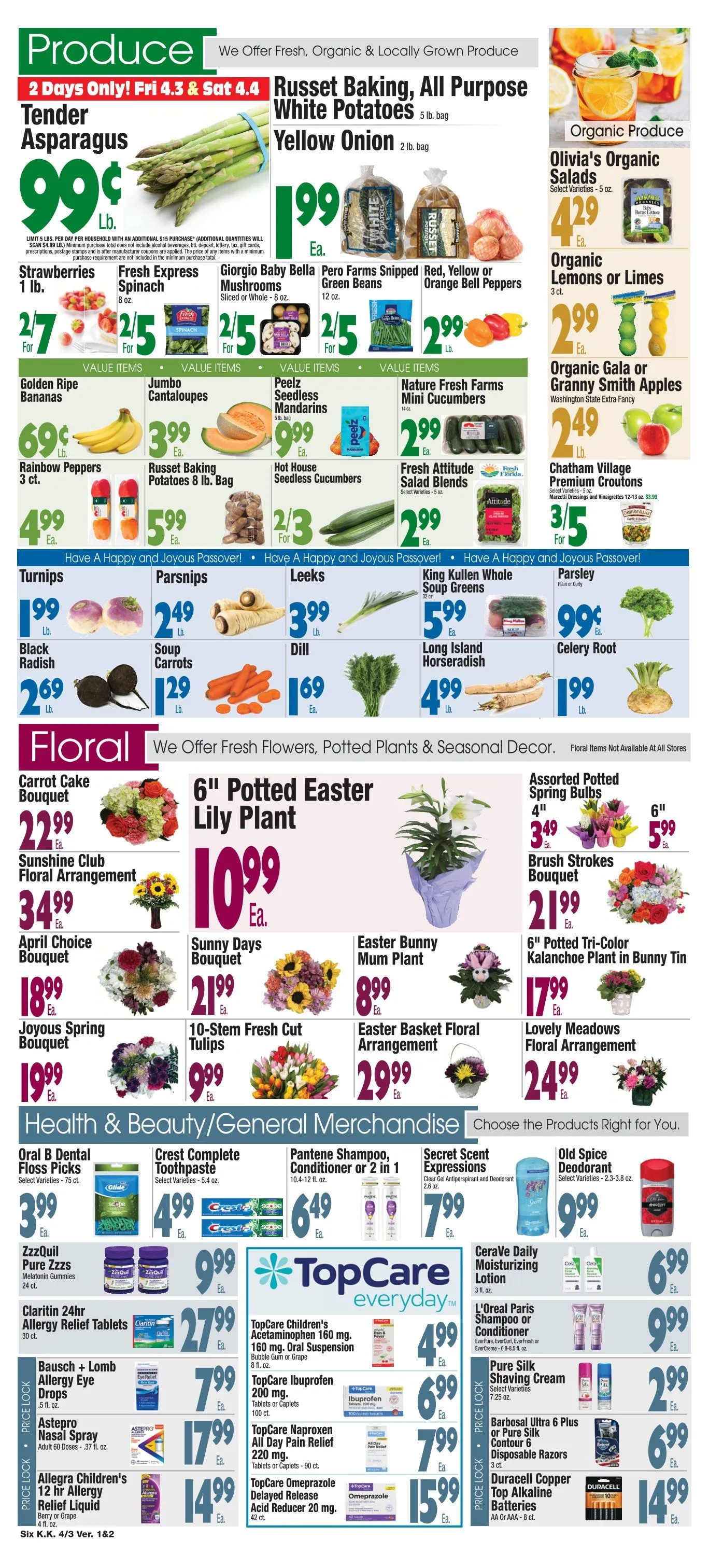 Weekly promotion King Kullen Sales spanning from April 3 to April 9 2026 - Page 6 for Catalogue 365