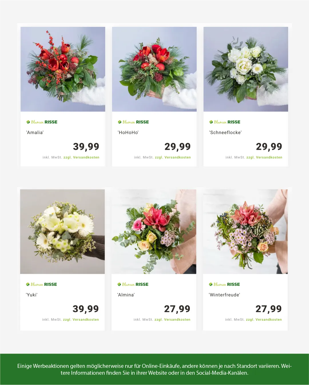Blumen Risse Sales von 26. November bis 9. Dezember 2025 - Prospekt seite 5