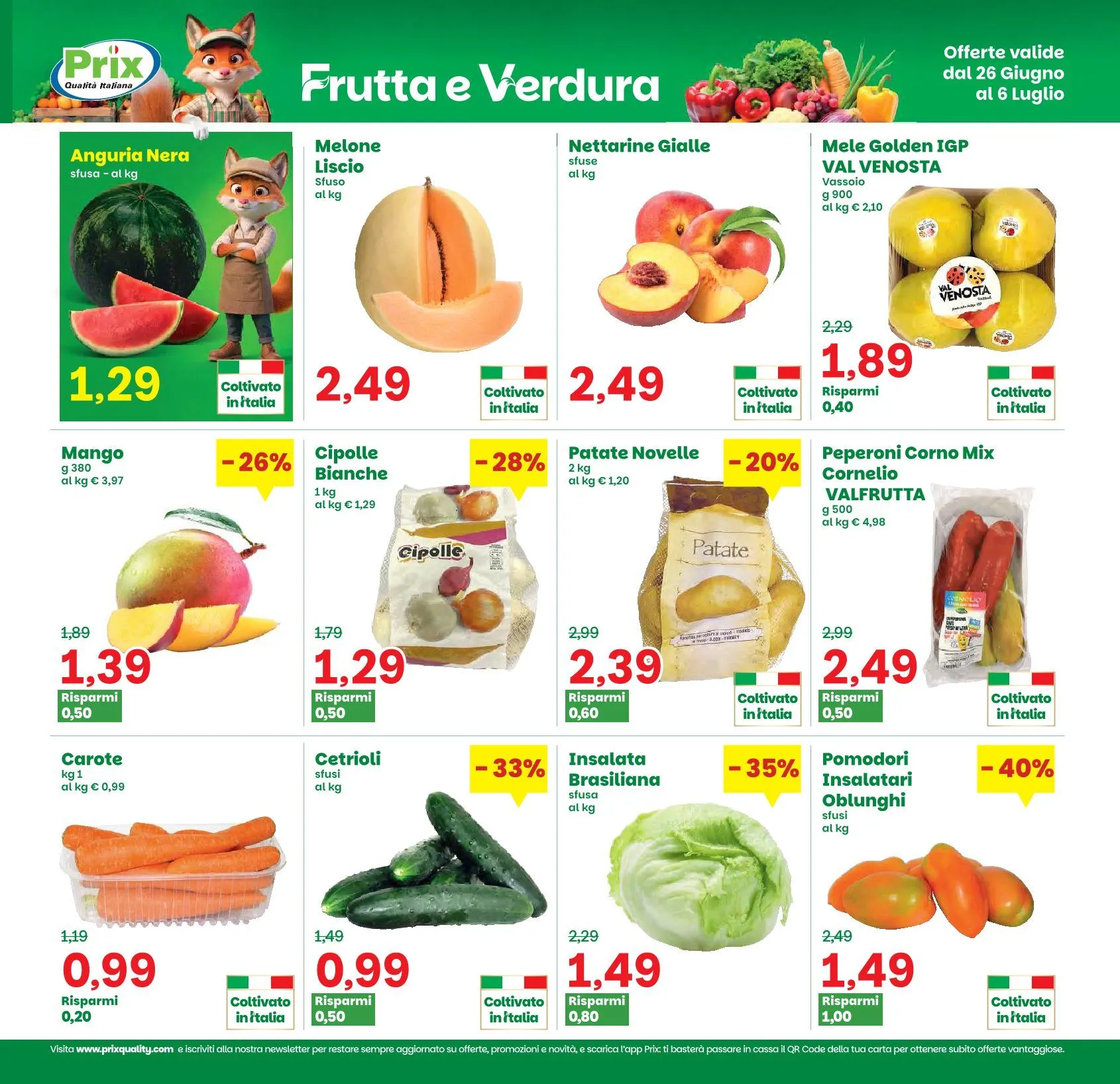 Prix Quality Volantino da 26 giugno a 6 luglio di 2026 - Pagina del volantino 6