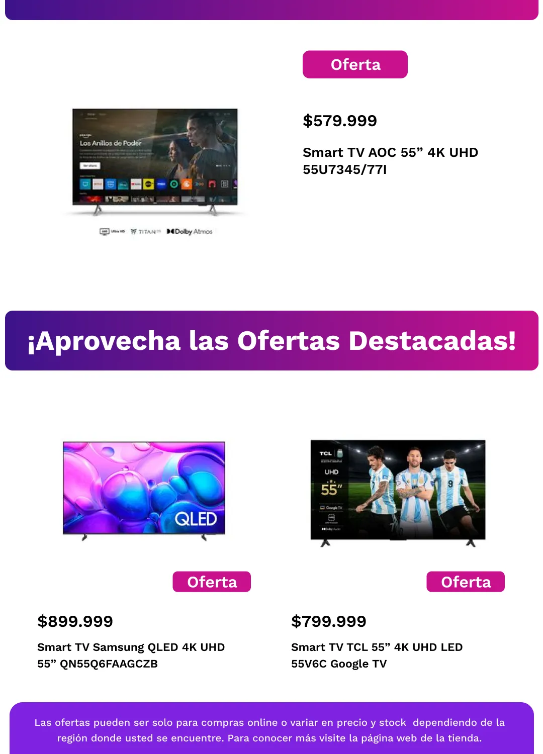 Ofertas de Frávega Ofertas 22 de junio al 11 de julio 2026 - Página 6 del catálogo
