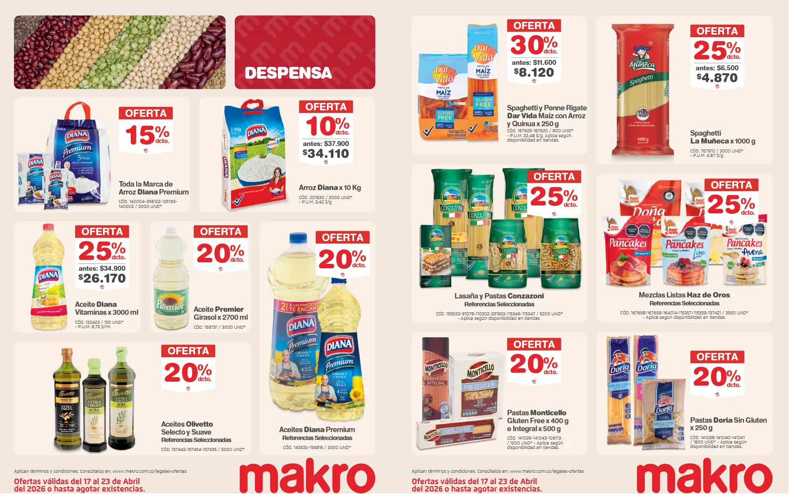 Catalogo de  Makro Ofertas 17 de abril al 23 de abril 2026 - Pag 6