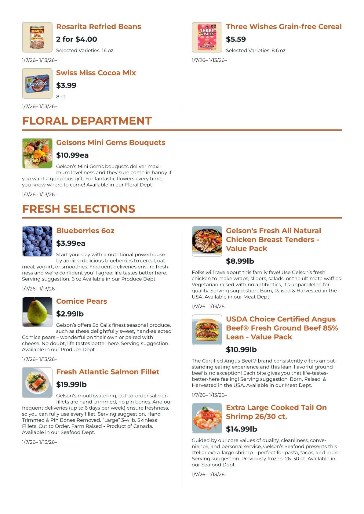 Weekly ad Gelson's Markets Sales from January 7 to January 13 2026 - Page 6