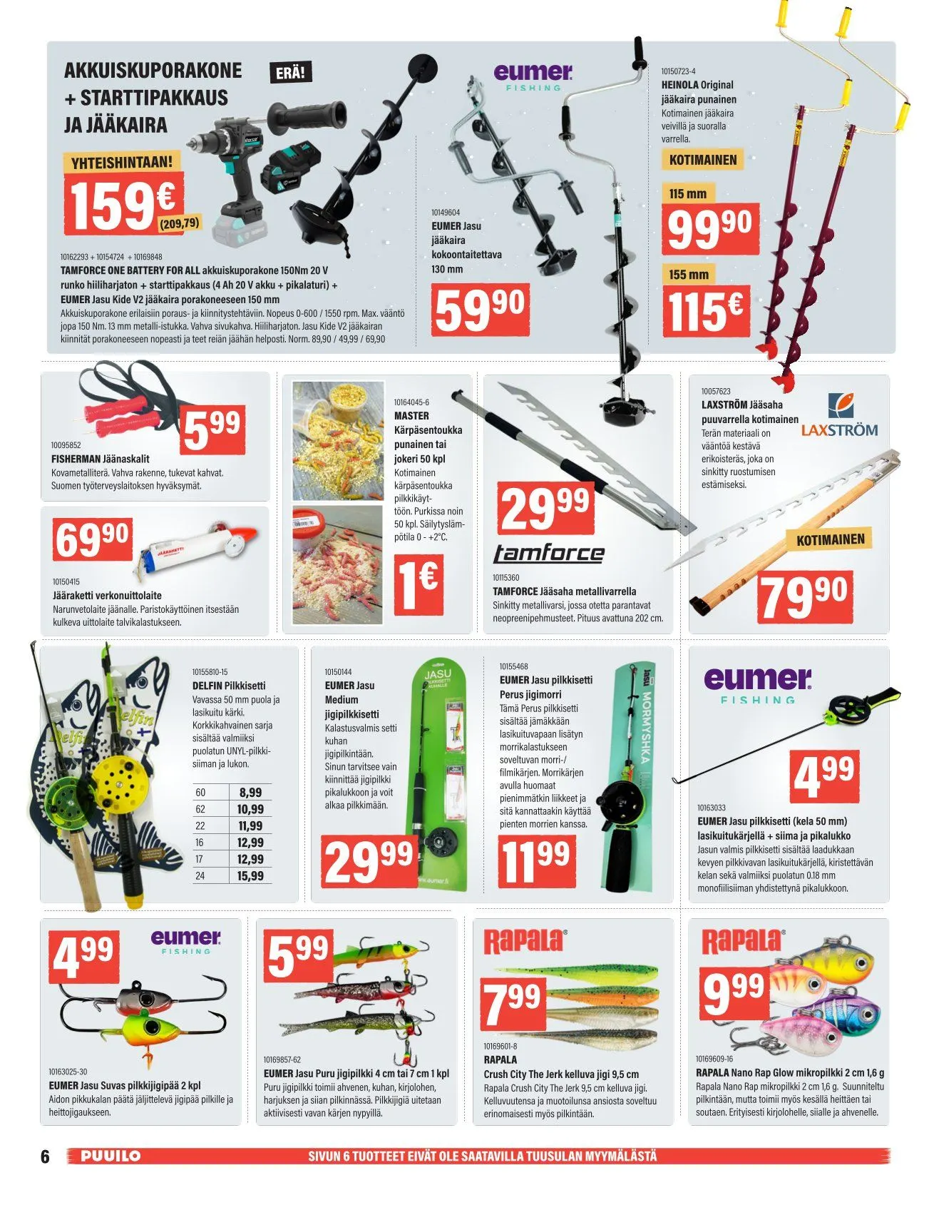 Kaupan Puuilo  voimassa alkaen 5. tammikuuta - 25. tammikuuta 2026 - Tarjouslehti sivu 6