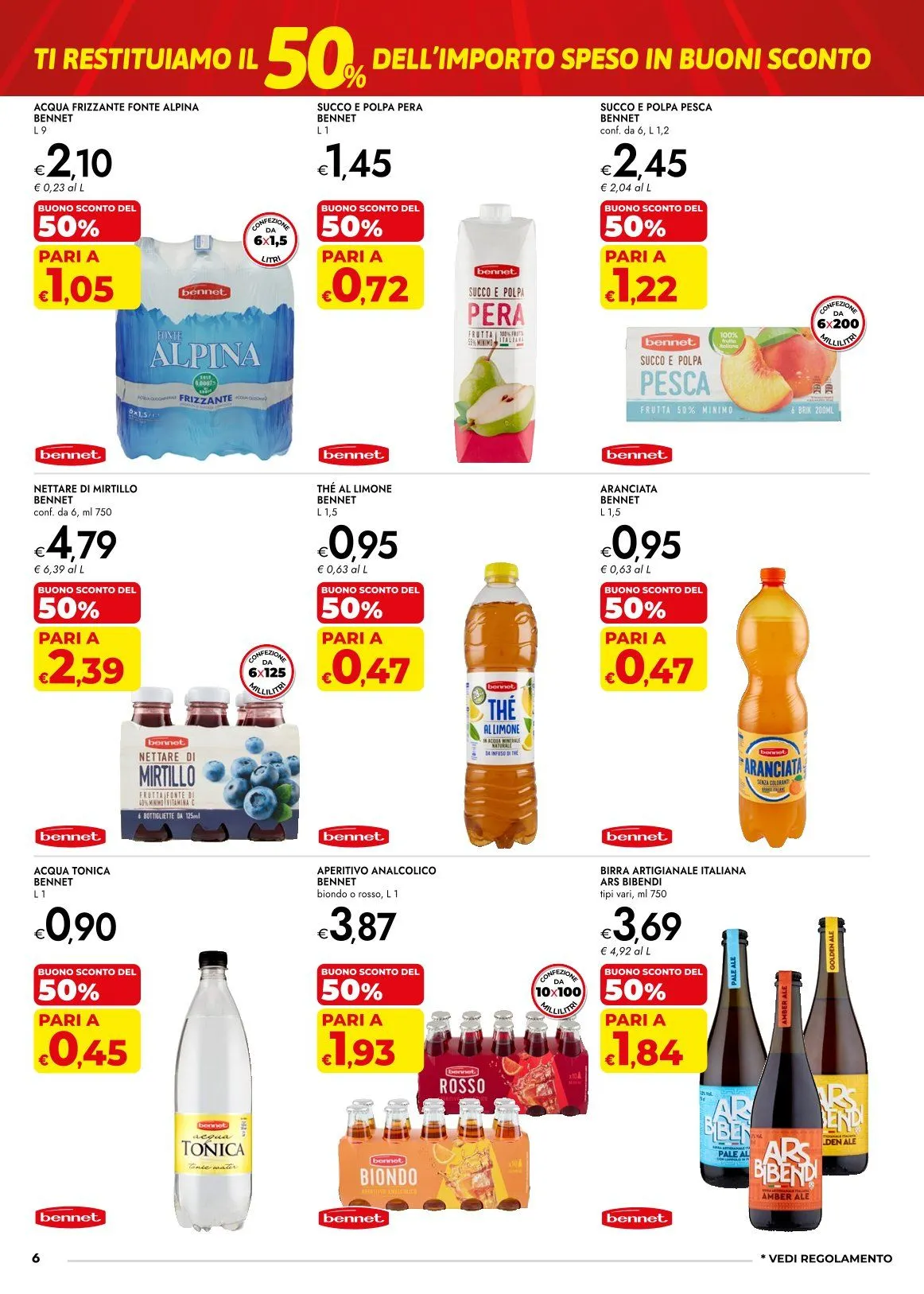 Volantini bennet da 22 gennaio a 4 febbraio di 2026 - Pagina del volantino 6
