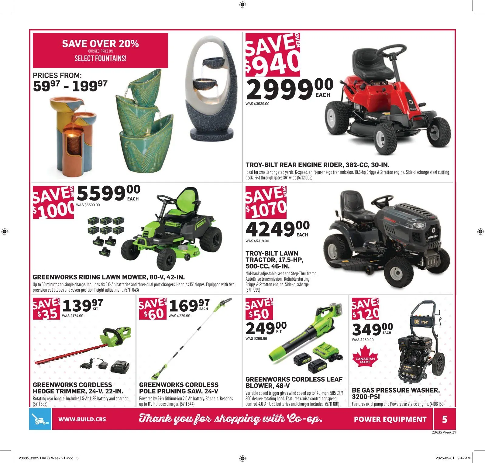 Co-op Home Centre Deals from May 15 to May 21 2025 - flyer page 6