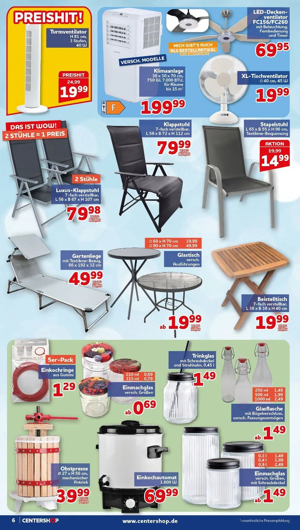 CENTERSHOP Angebote von 22. Juni bis 28. Juni 2026 - Prospekt seite 6