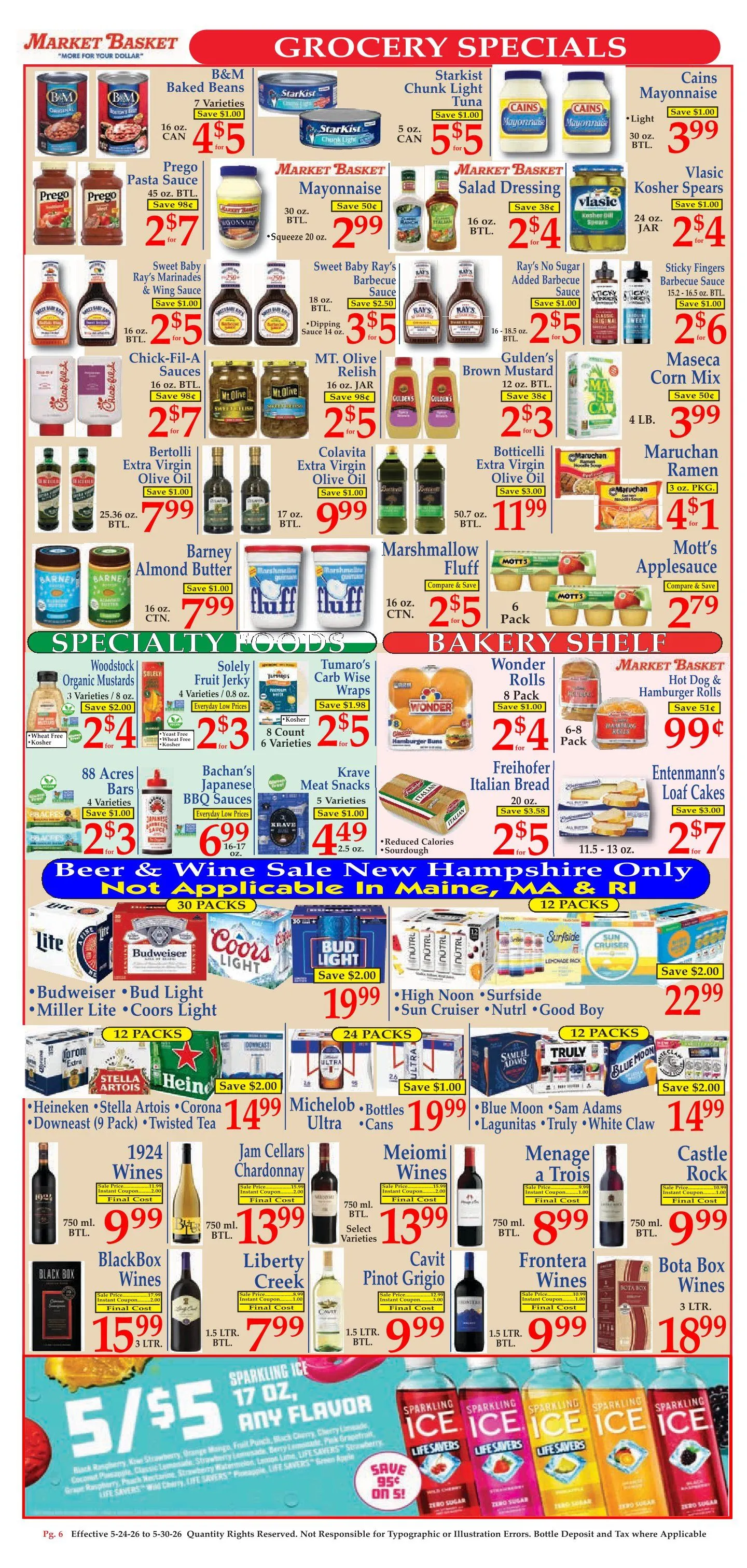 Weekly ad Market Basket Sales from May 24 to May 30 2026 - Page 6