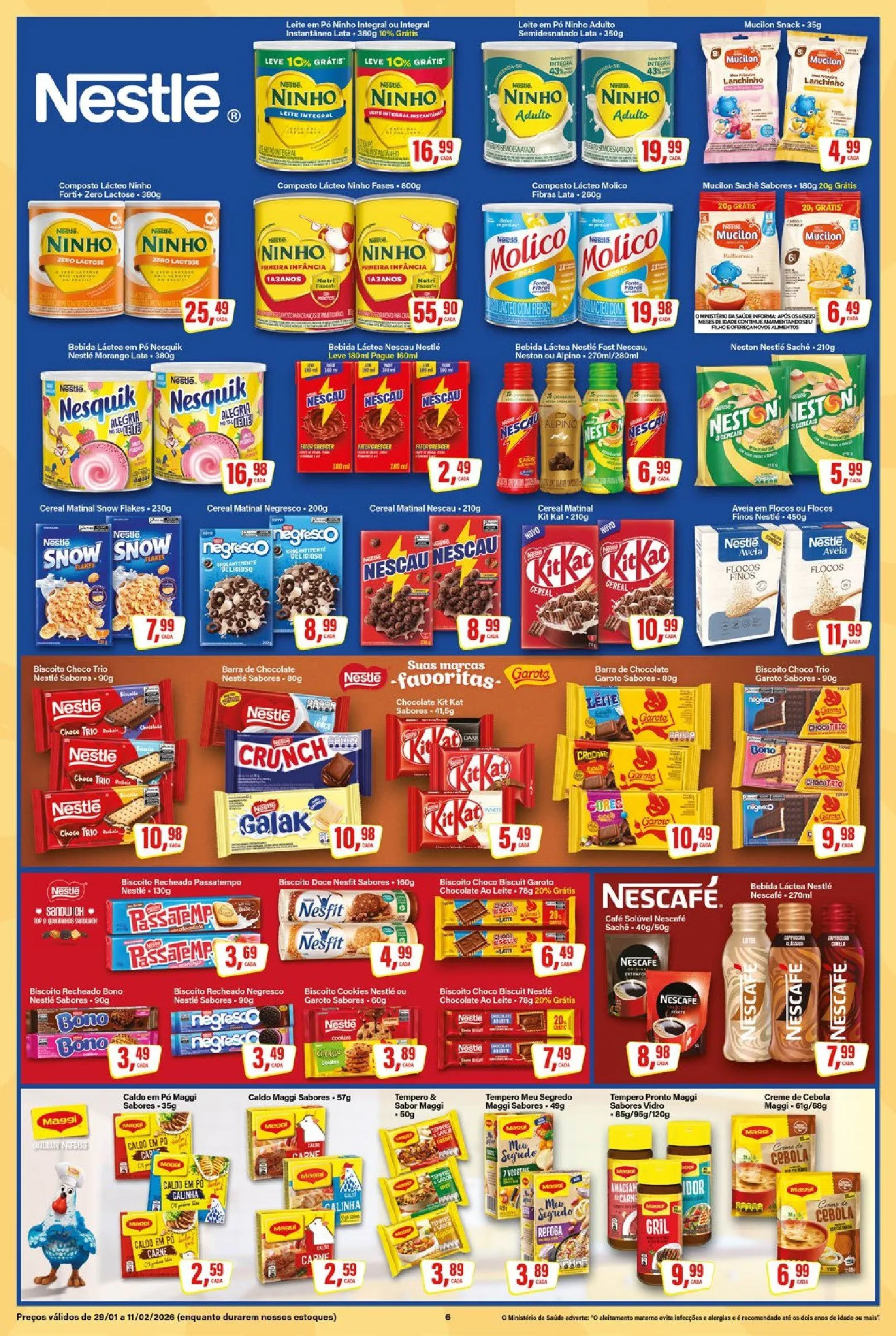 Encarte de Folhetos Rede Supermarket  10 de fevereiro até 11 de fevereiro 2026 - Pagina 6