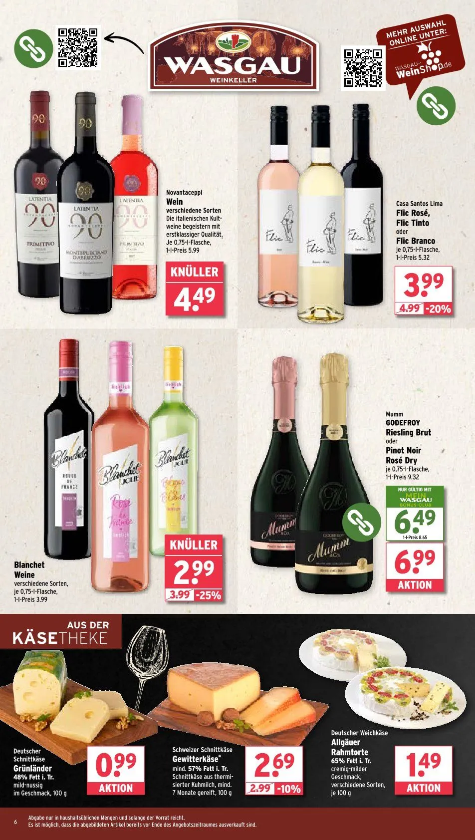 Wasgau Prospekte von 12. Mai bis 20. Mai 2025 - Prospekt seite 6