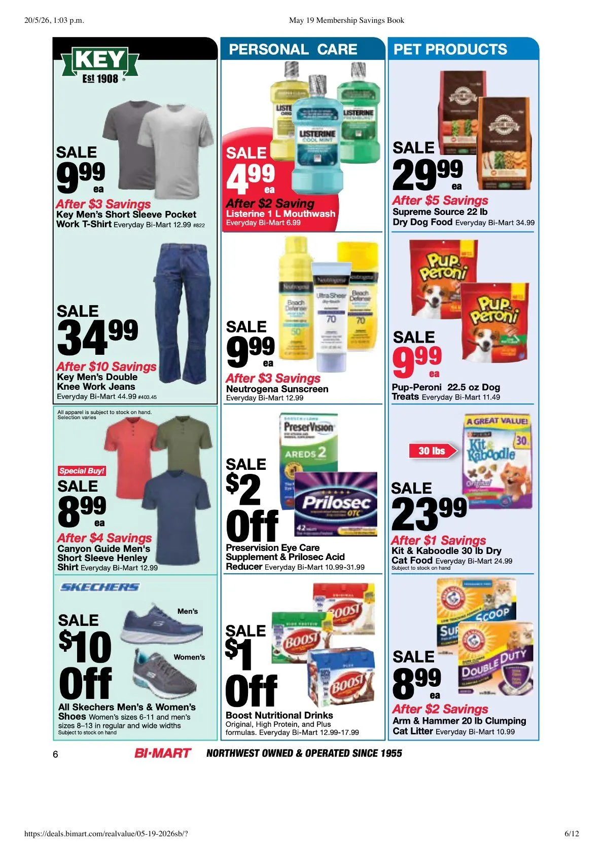 Weekly ad Bi-Mart Sales from May 19 to June 1 2026 - Page 6