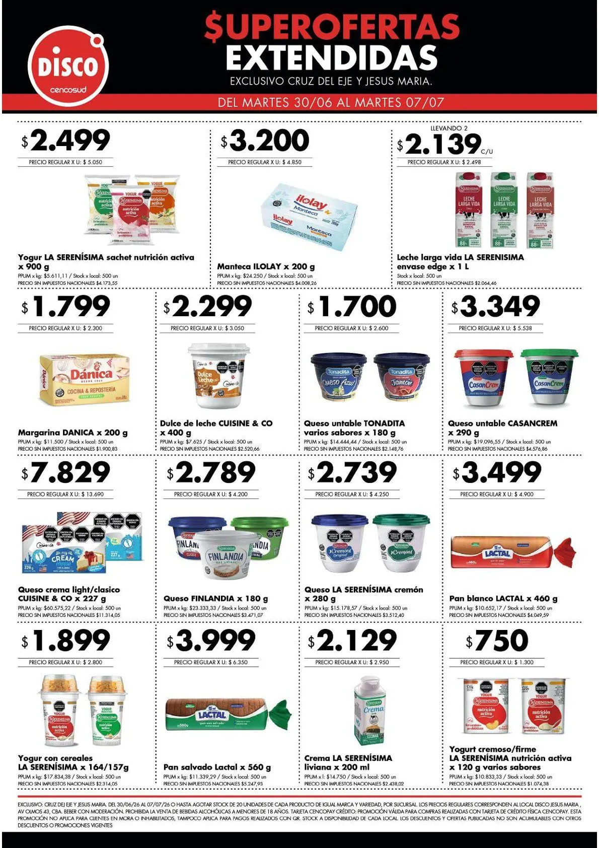 Ofertas de Disco Ofertas 30 de junio al 7 de julio 2026 - Página 6 del catálogo