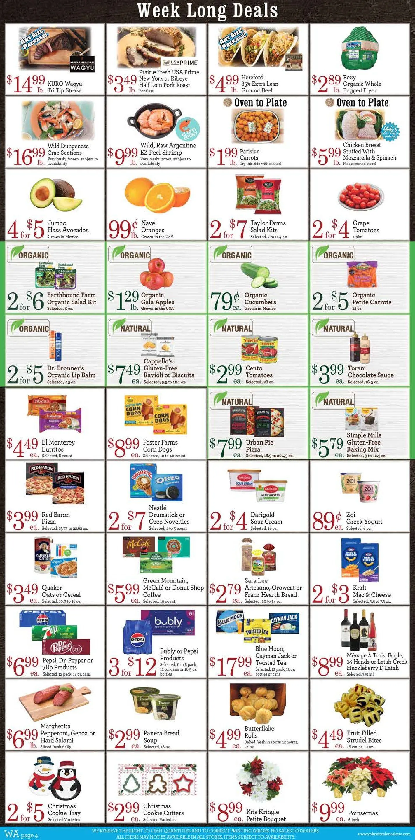 Weekly ad Yoke's Fresh Market Sales from December 3 to December 9 2025 - Page 6
