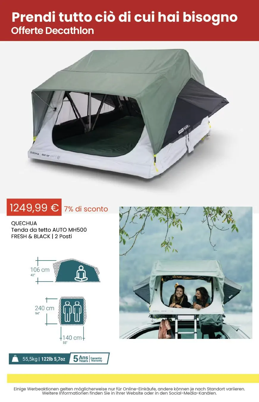 Decathlon Annuncio settimanale da 30 aprile a 14 maggio di 2025 - Pagina del volantino 6