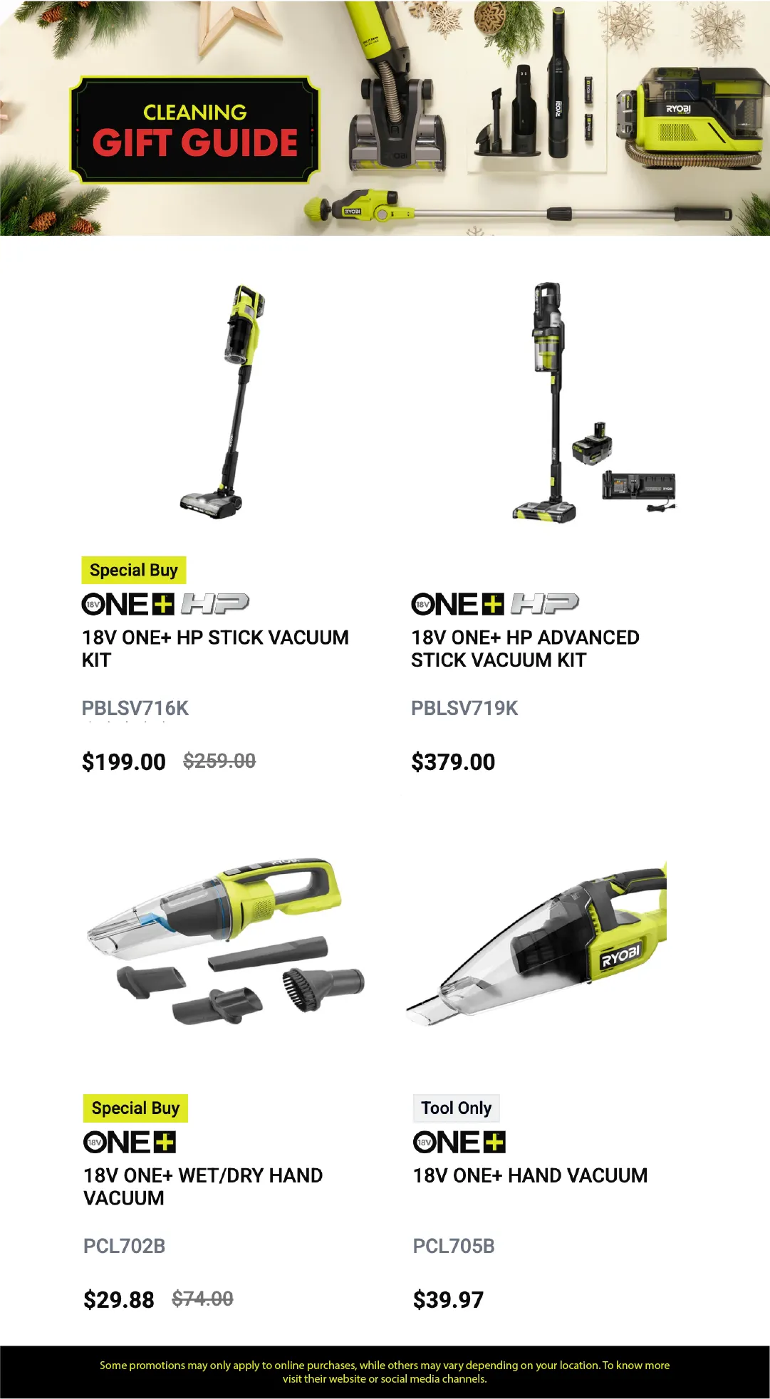 Weekly ad Ryobi Sales from December 15 to January 4 2026 - Page 5