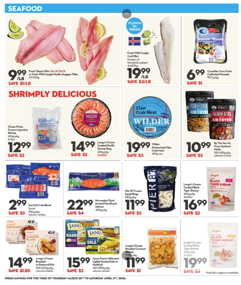  Longo's Sales from March 26 to April 4 2026 - flyer page 6