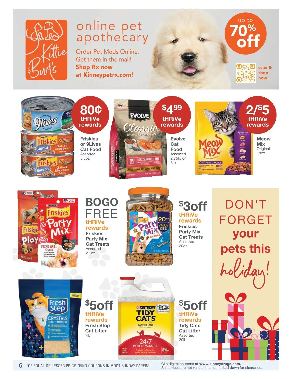 Weekly ad Kinney Drugs Sales from December 1 to December 28 2024 - Page 6