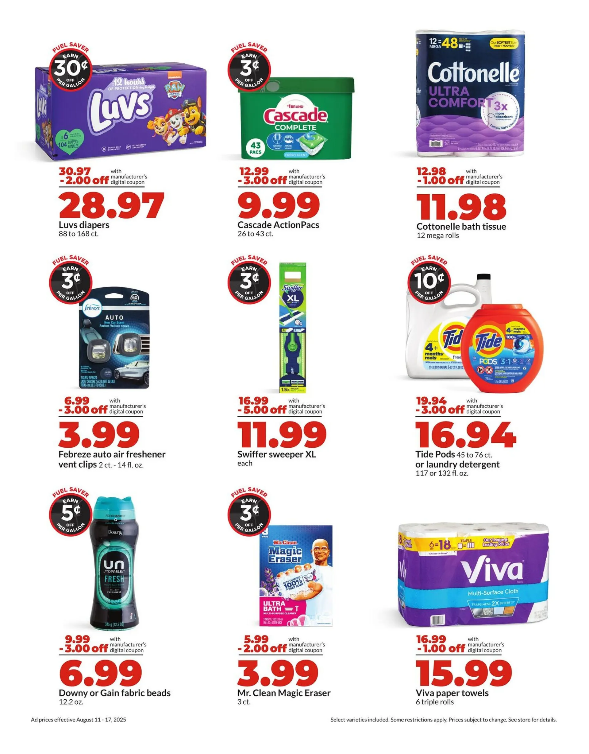 Weekly ad HyVee Sales from August 11 to August 17 2025 - Page 6