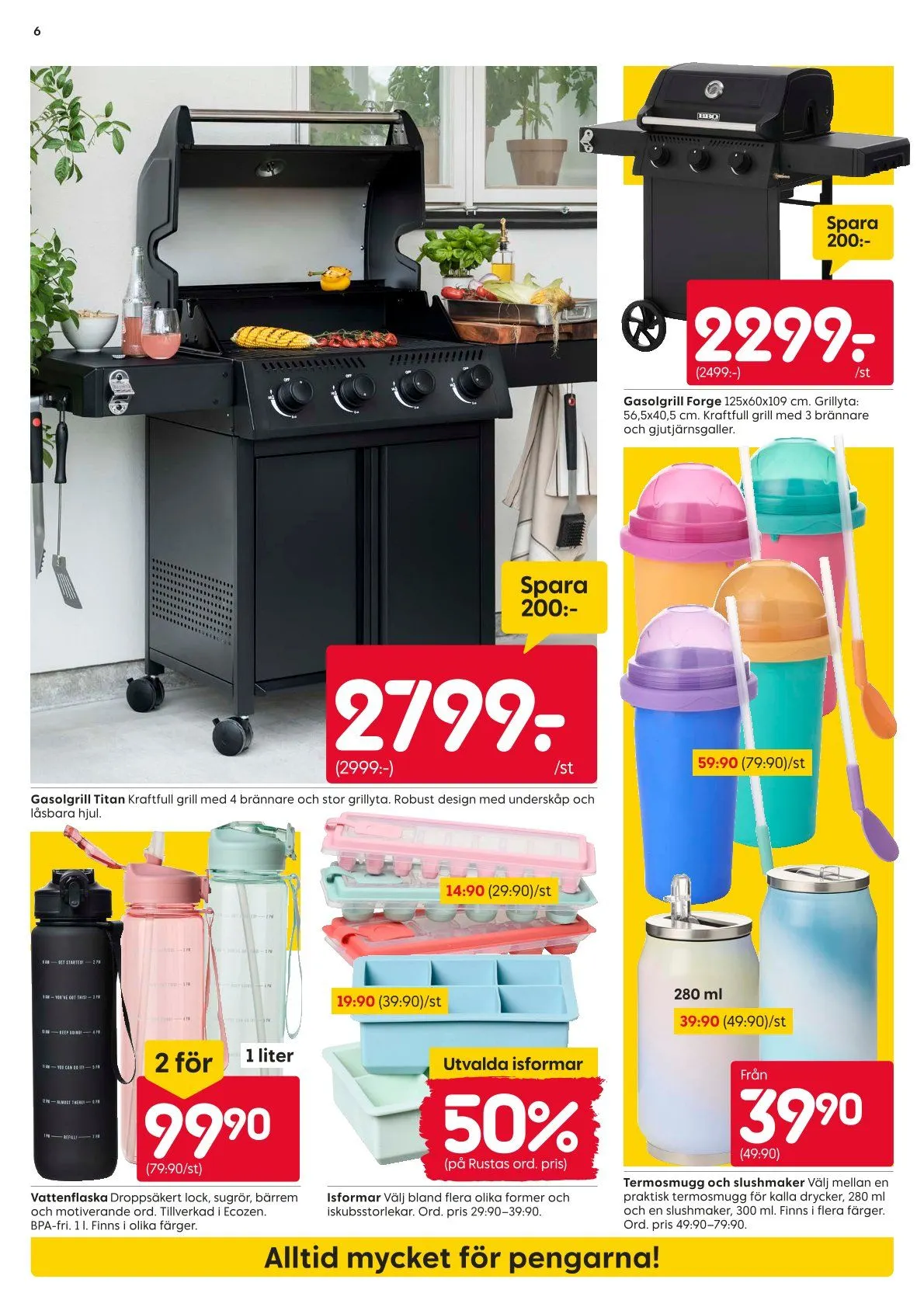 Rusta erbjudanden från 22 juni till 28 juni 2026 - Reklamblad sidor 6