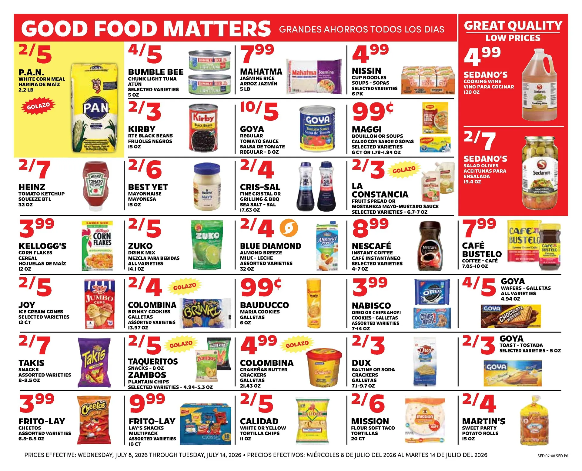 Weekly ad Sedano's Sales from July 8 to July 14 2026 - Page 6