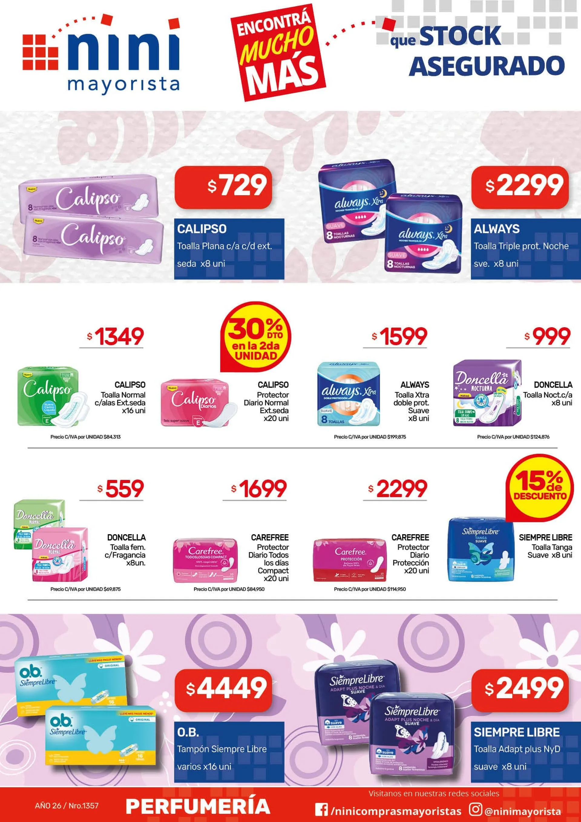 Ofertas de  Nini Mayorista Ofertas 27 de abril al 3 de mayo 2026 - Página 6 del catálogo