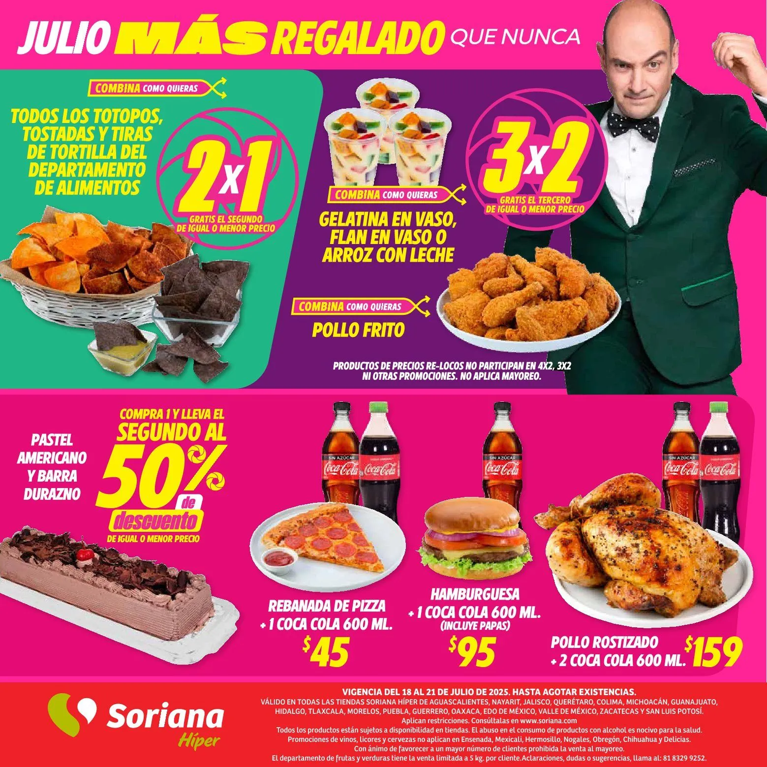 Catálogo de Soriana Ofertas 18 de julio al 21 de julio 2025 - Pagina 6