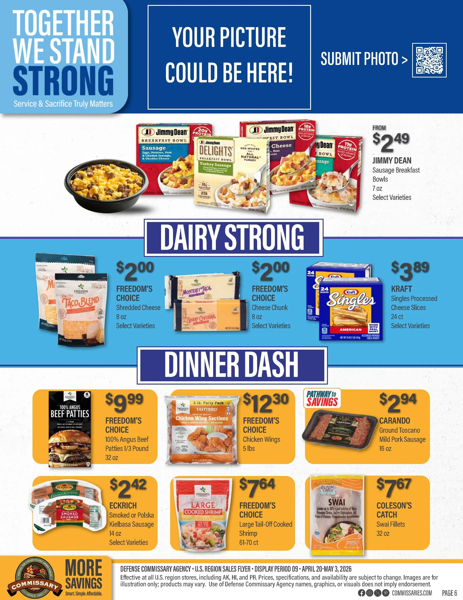 Weekly ad  Commissary Sales from April 20 to May 3 2026 - Page 6