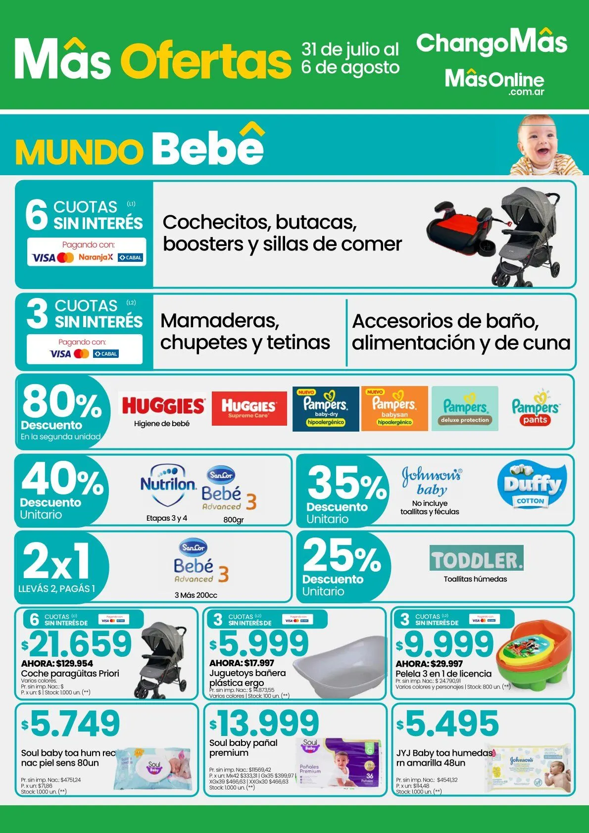 Ofertas de Ofertas Changomas 31 de julio al 6 de agosto 2025 - Página 6 del catálogo