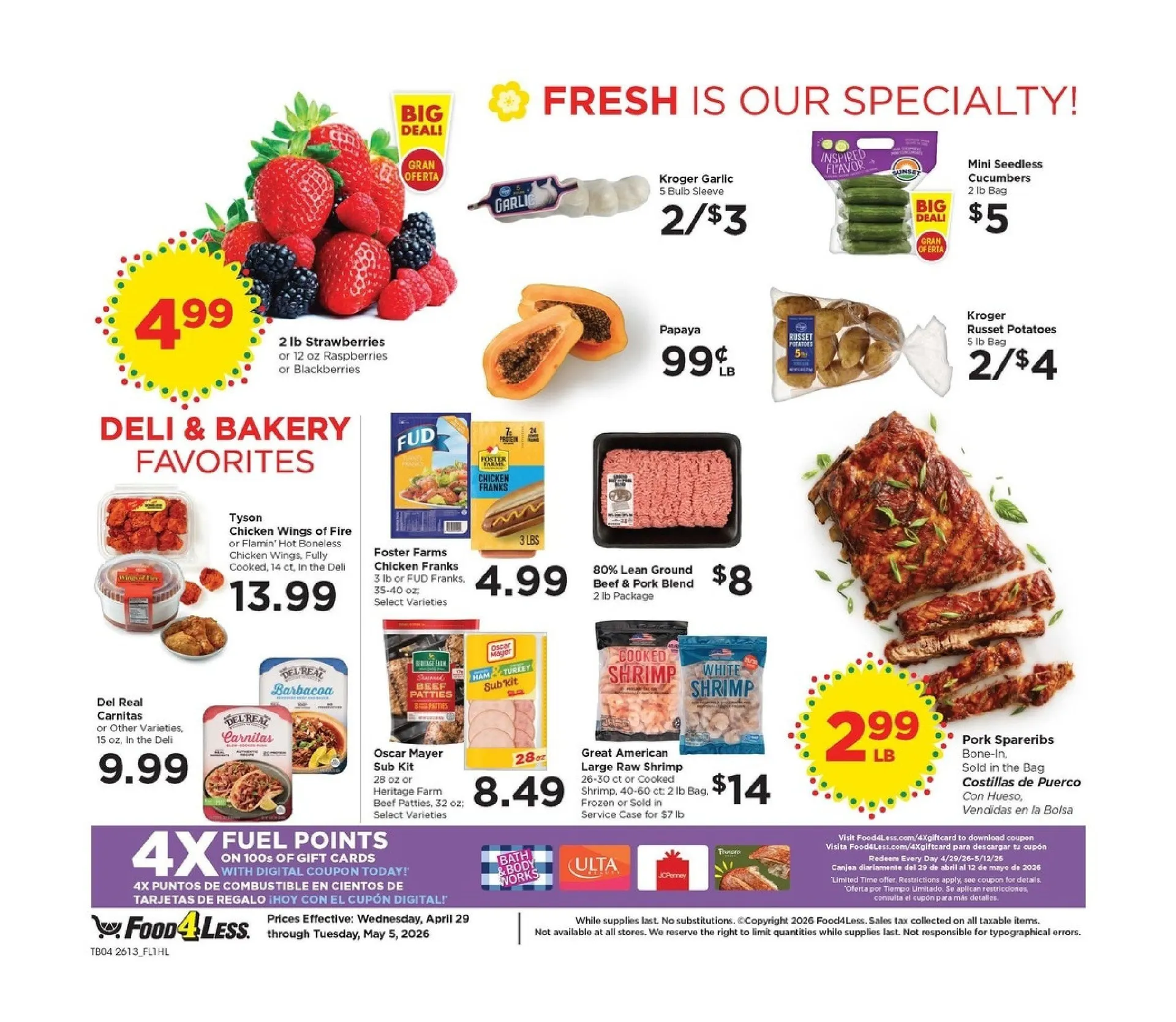Weekly ad  Food 4 Less Sales from April 29 to May 5 2026 - Page 6